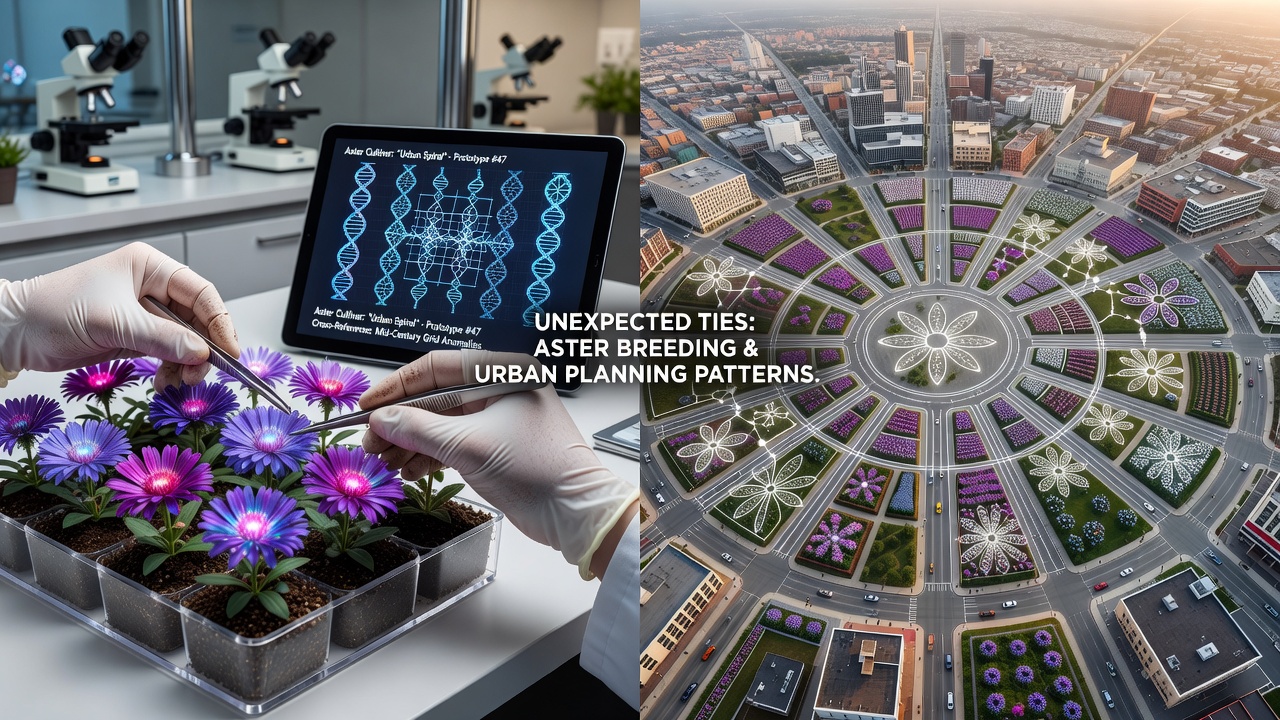 Aster Breeding Experiments and Their Unexpected Ties to Urban Planning Patterns in Mid-Century American Cities