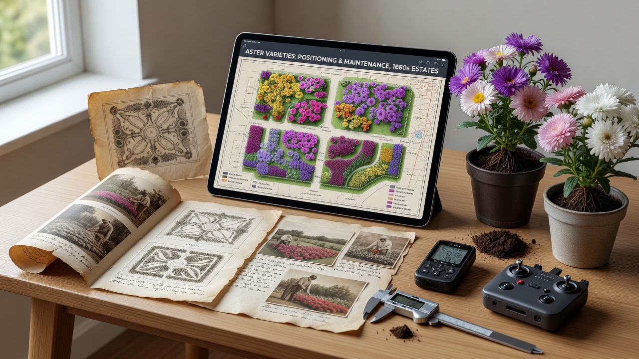 Geographic Tools Reveal Aster Arrangements in Historic Landscapes